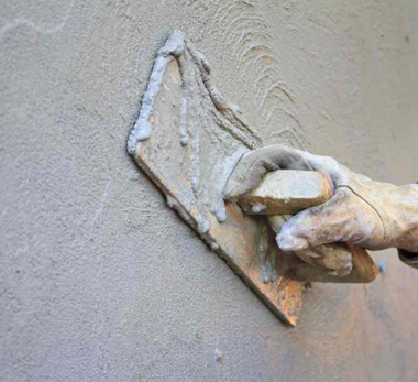 Plastering